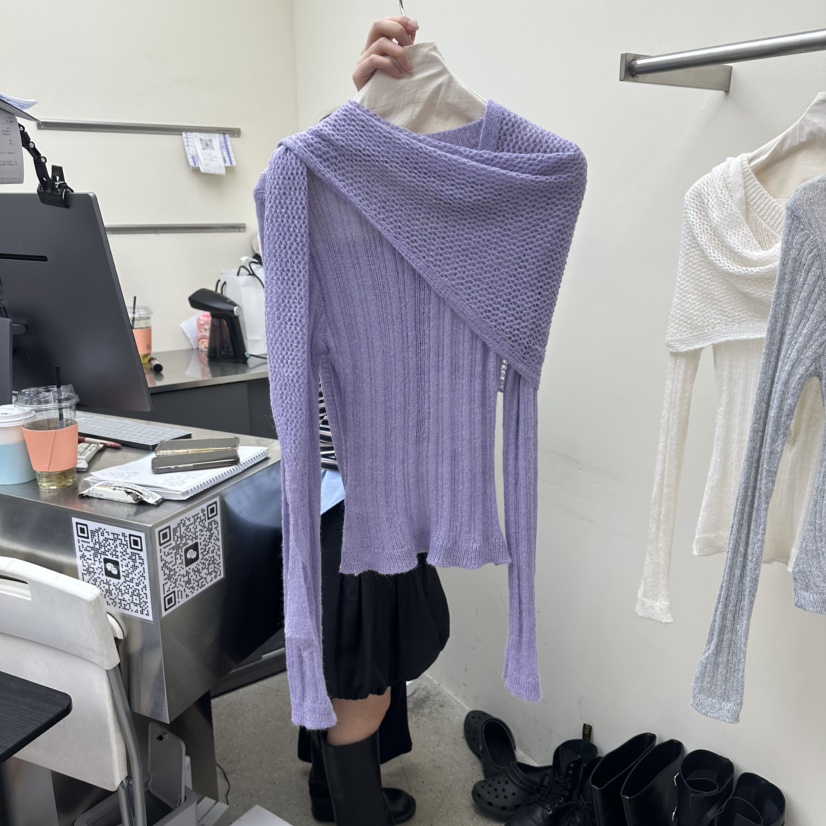 AMOEBA韓國代購女士新款熱賣職業時尚休閑套裝兩件套披肩AMOEBA套裝