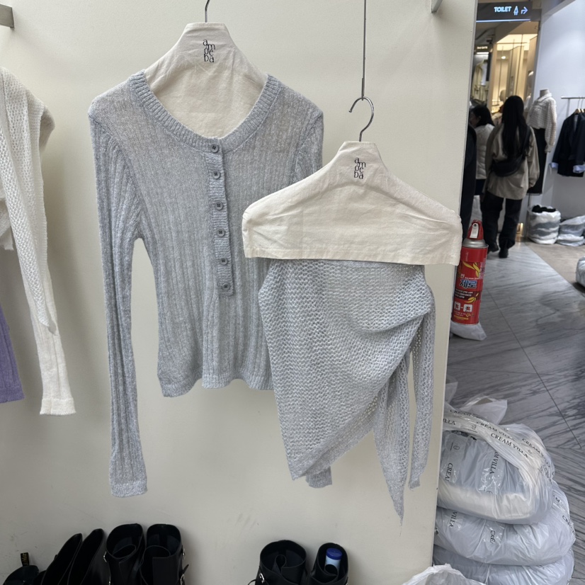 AMOEBA韓國代購女士新款熱賣職業時尚休閑套裝兩件套披肩AMOEBA套裝圖色1