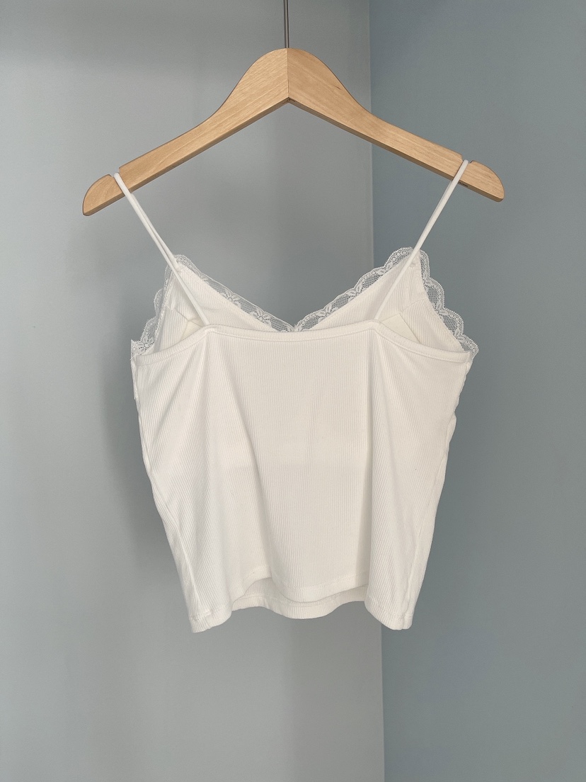 MINIQUEENS韓國直郵實拍女裝新品26春夏熱賣吊帶背心蕾絲MINIQUEENS吊帶/背心