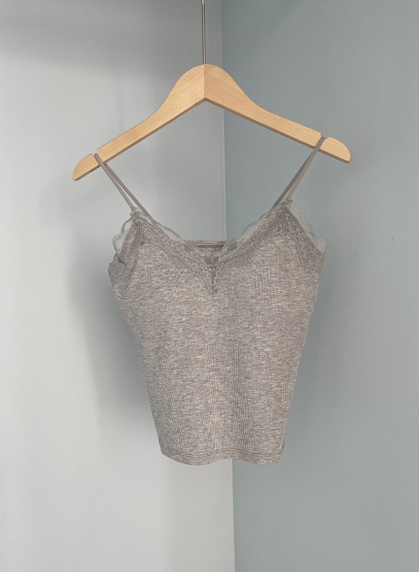 MINIQUEENS韓國直郵實拍女裝新品26春夏熱賣吊帶背心蕾絲MINIQUEENS吊帶/背心圖色3