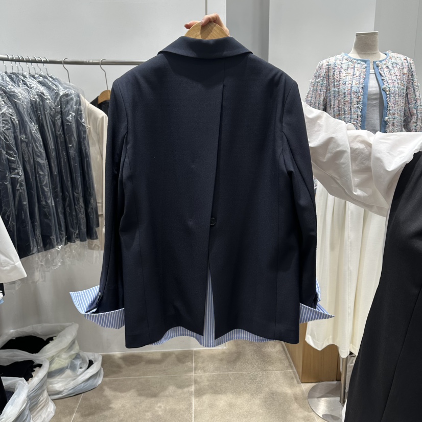 ENVY韓國東大門直郵女士新款職業26春夏時尚休閑夾克可拆卸ENVY夾克