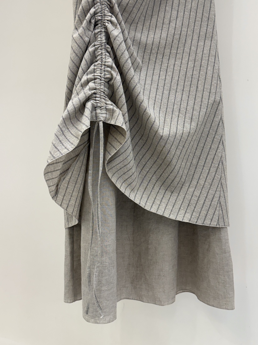 TOOGOOD韓國東大門直郵女裝新品26春夏推薦休閑連衣裙條紋TOOGOOD連衣裙