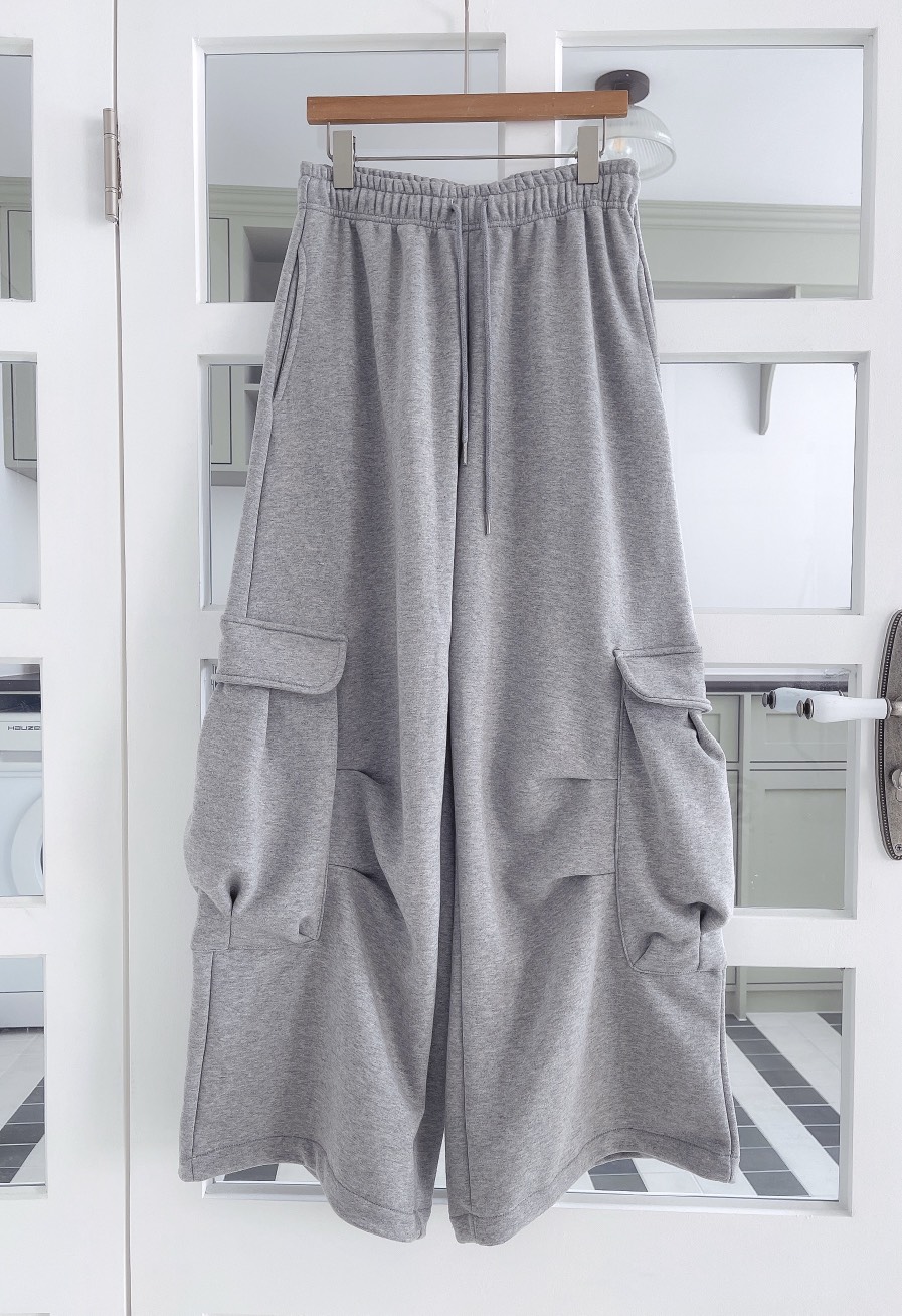 MINIQUEENS韓國直郵實拍女裝新款休閑人氣26春夏休閑褲口袋MINIQUEENS休閑褲圖色2