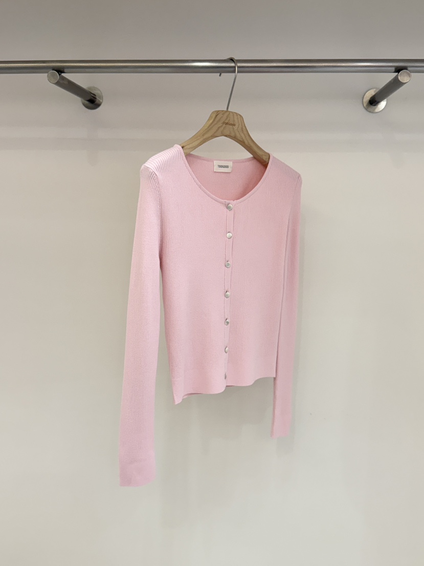 TOOGOOD韓國代購女裝新品熱賣休閑職業針織衫開衫紐扣羅紋TOOGOOD針織衫圖色4
