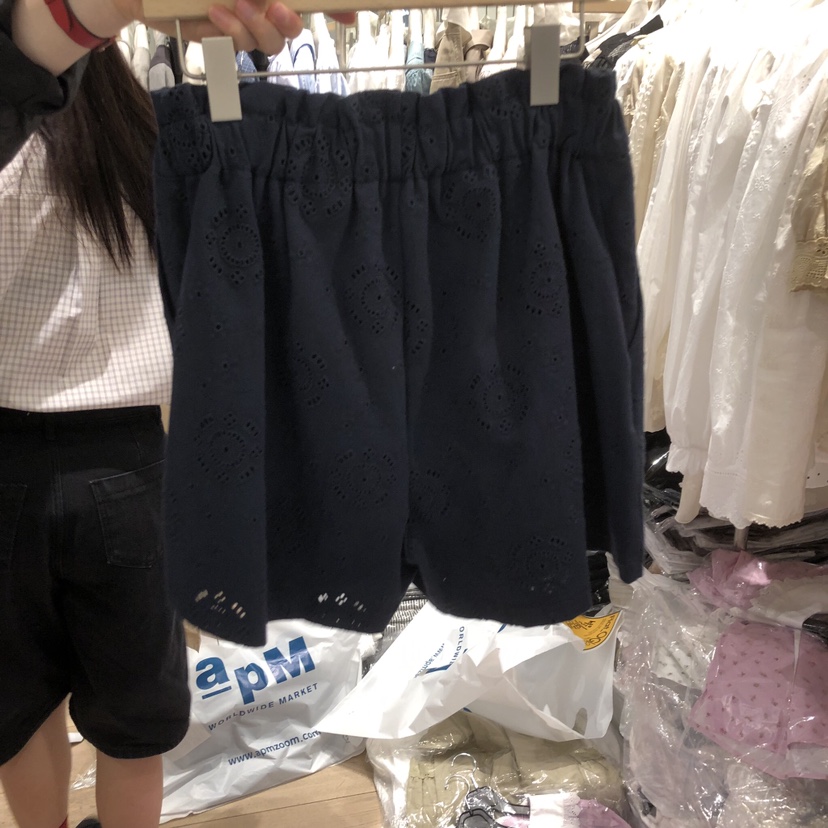 OGI韓國直郵女士新品26春夏推薦熱賣時尚人氣職業短褲刺繡FLat OGI短褲