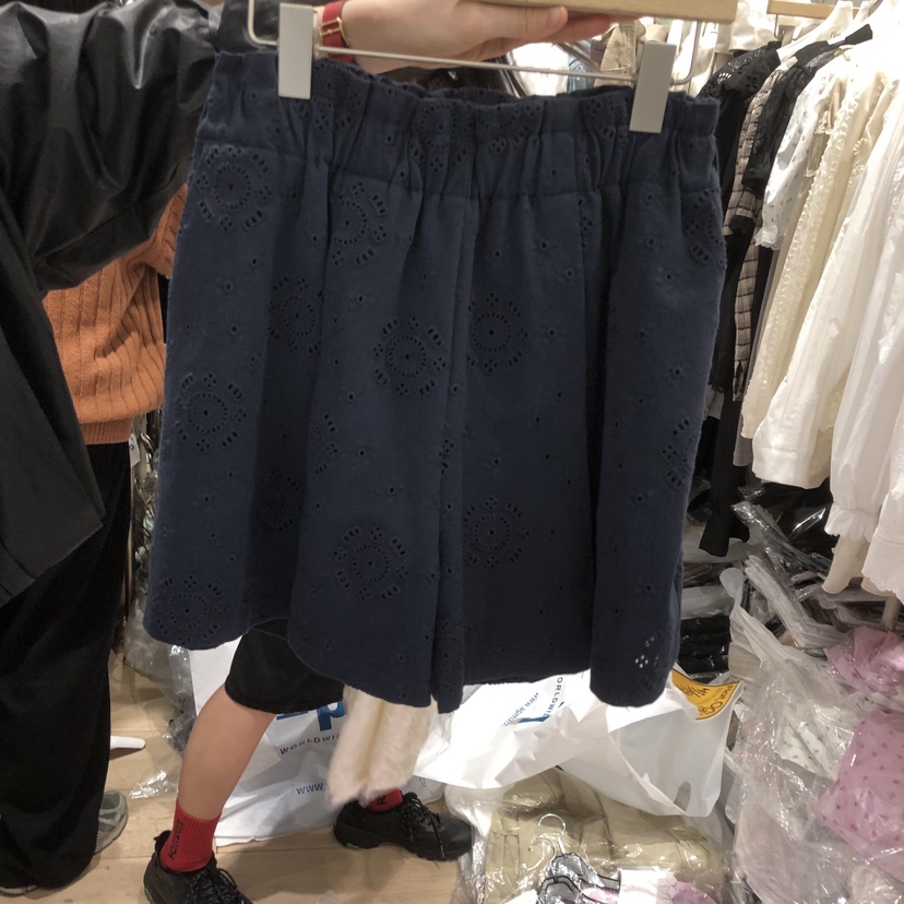 OGI韓國直郵女士新品26春夏推薦熱賣時尚人氣職業短褲刺繡FLat OGI短褲圖色2