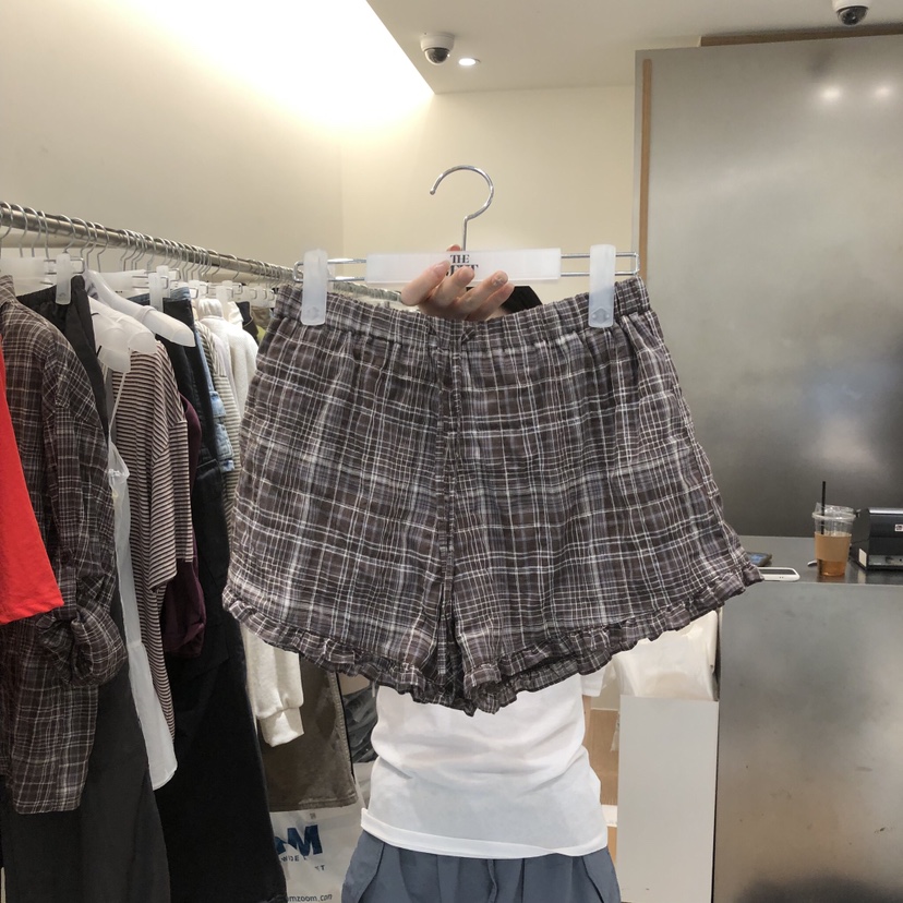 MEET ME韓國東大門代購女士新款熱賣推薦人氣職業26春夏短褲MEET ME短褲圖色1