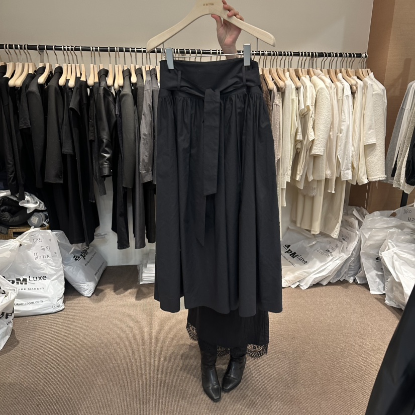 LE BUTTER韓國東大門直郵女裝新款休閑26春夏熱賣職業長裙LE BUTTER長裙圖色2