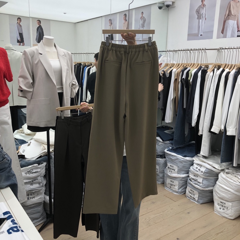 MOI-A韓國東大門代購女裝新品熱賣26春夏休閑推薦休閑褲MOI-A休閑褲