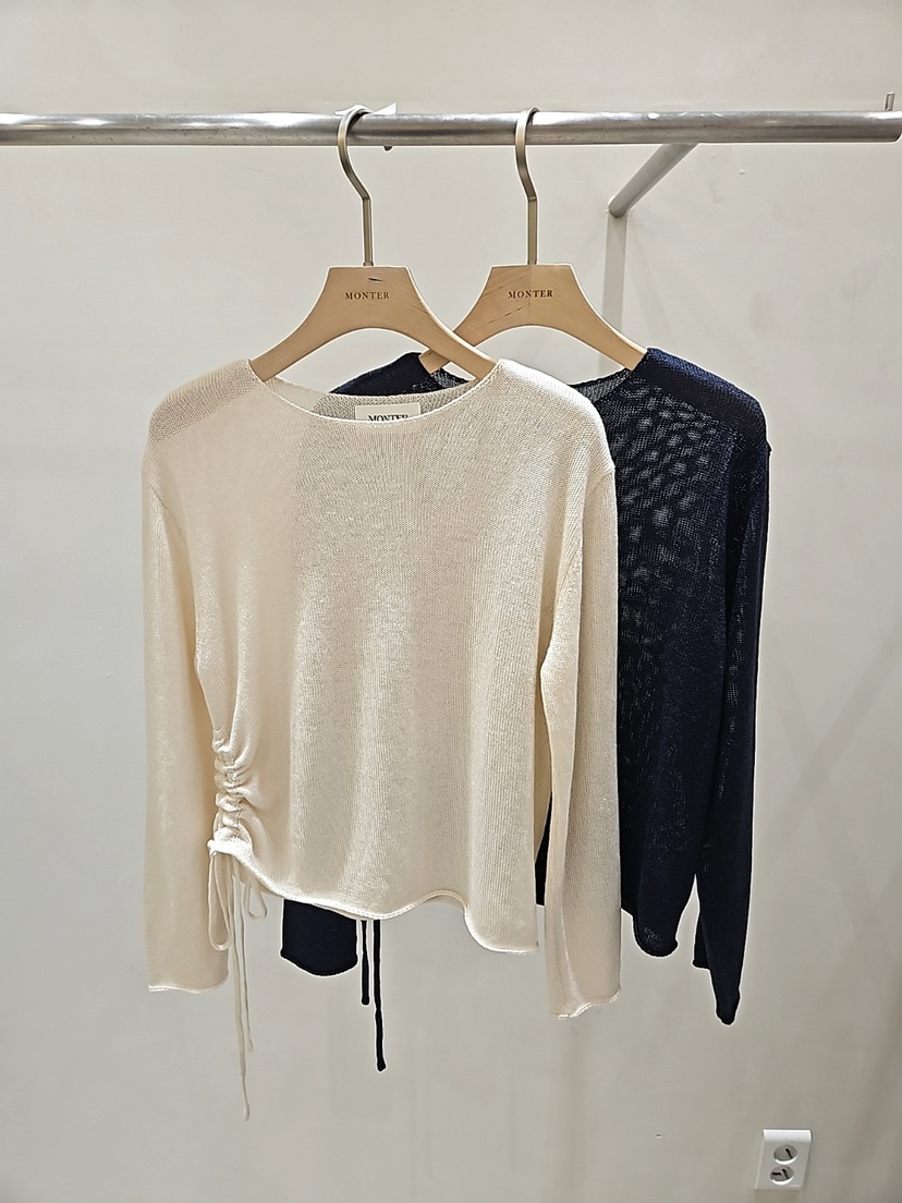 MONTER韓國代購女士新品26春夏推薦時尚職業人氣休閑針織衫MONTER針織衫
