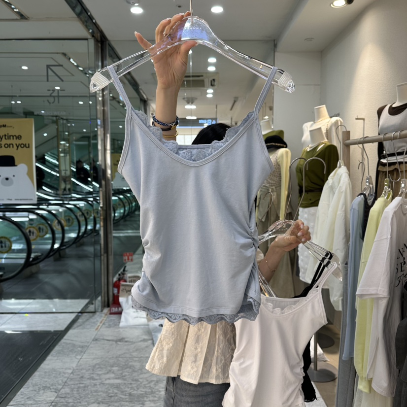 MAGNOLIA36-L韓國直郵女裝新款時尚職業人氣吊帶背心蕾絲MAGNOLIA36-L吊帶/背心圖色2