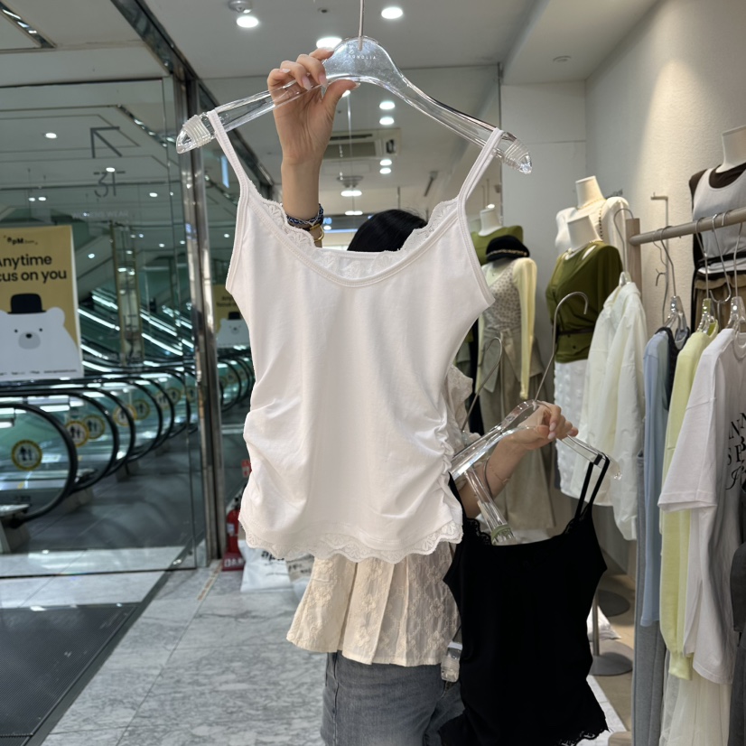 MAGNOLIA36-L韓國直郵女裝新款時尚職業人氣吊帶背心蕾絲MAGNOLIA36-L吊帶/背心圖色3