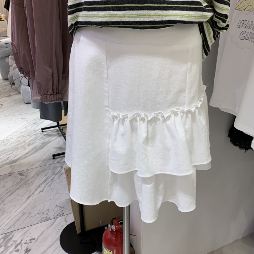 LELEN韓國東大門直郵女裝新款26春夏熱賣人氣時尚休閑短裙LELEN短裙圖色1