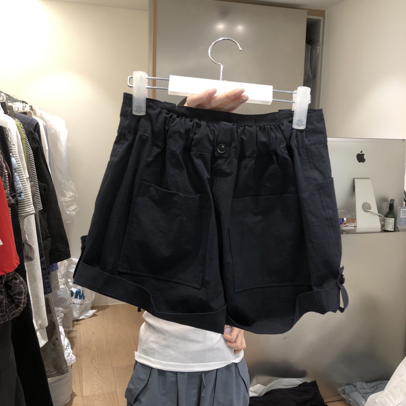 MEET ME韓國直郵女裝新品推薦休閑職業熱賣短褲不含腰帶MEET ME短褲