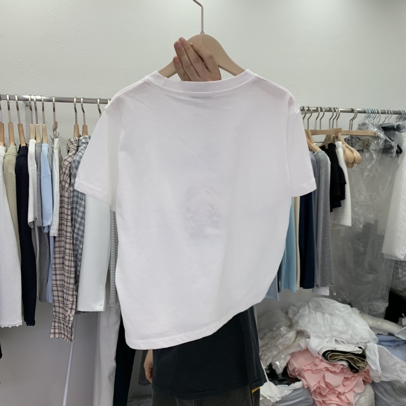 LELEN韓國東大門代購女士新款職業時尚休閑推薦熱賣26春夏T恤LELENT恤