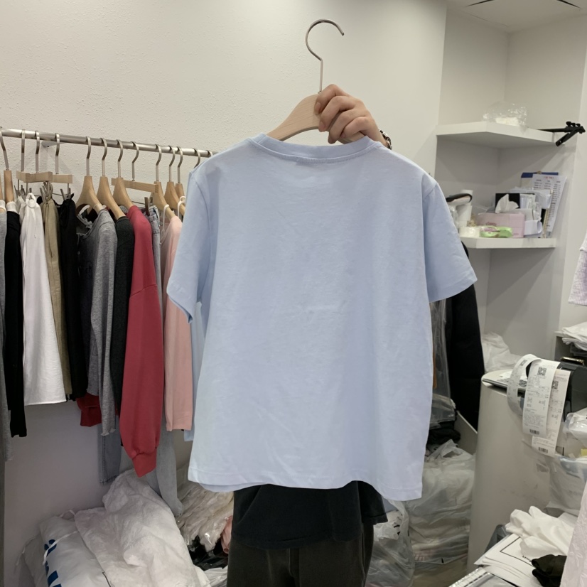 LELEN韓國東大門代購女士新款職業時尚休閑推薦熱賣26春夏T恤LELENT恤