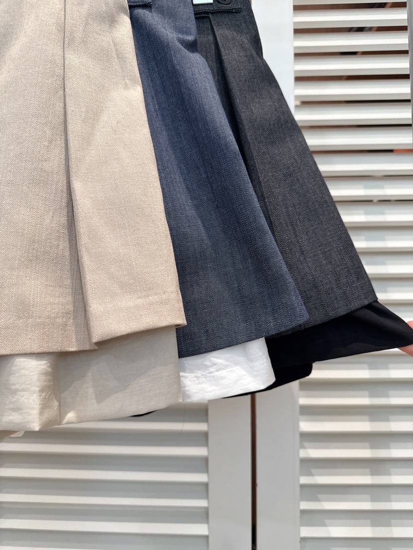 FAVE-L韓國東大門直郵女士新款時尚休閑26春夏推薦職業裙褲FAVE-L裙褲