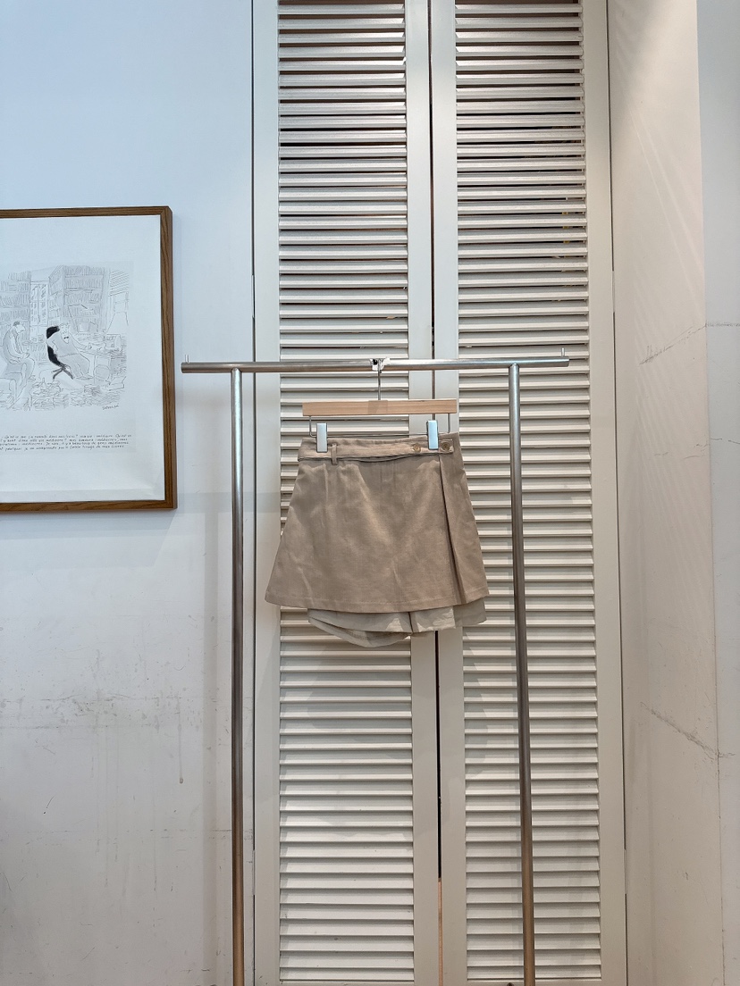 FAVE-L韓國東大門直郵女士新款時尚休閑26春夏推薦職業裙褲FAVE-L裙褲圖色1