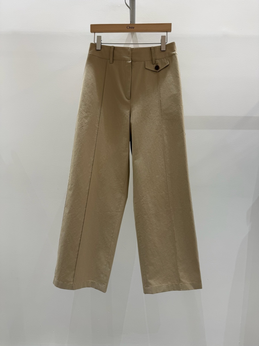 OREE韓國直郵女士新款推薦職業熱賣26春夏休閑時尚休閑褲OREE休閑褲圖色2