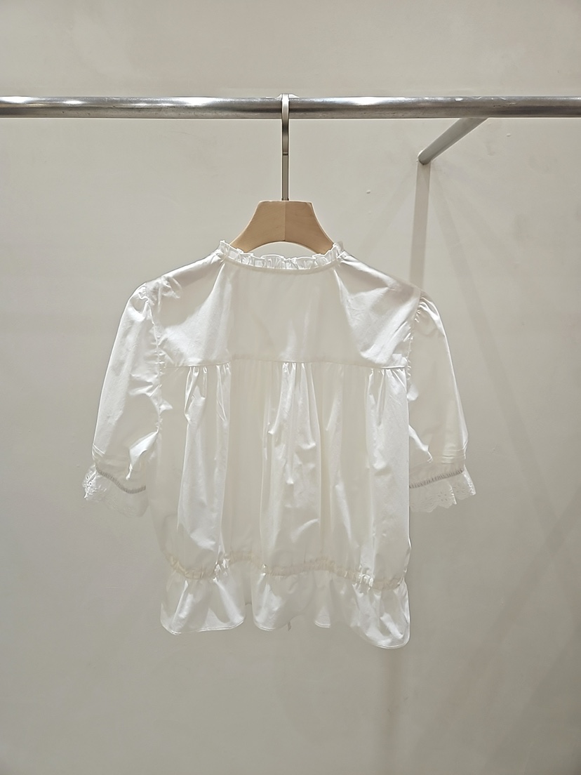 MONTER韓國東大門代購女士新款推薦時尚26春夏襯衫蕾絲衫MONTER襯衫/蕾絲衫