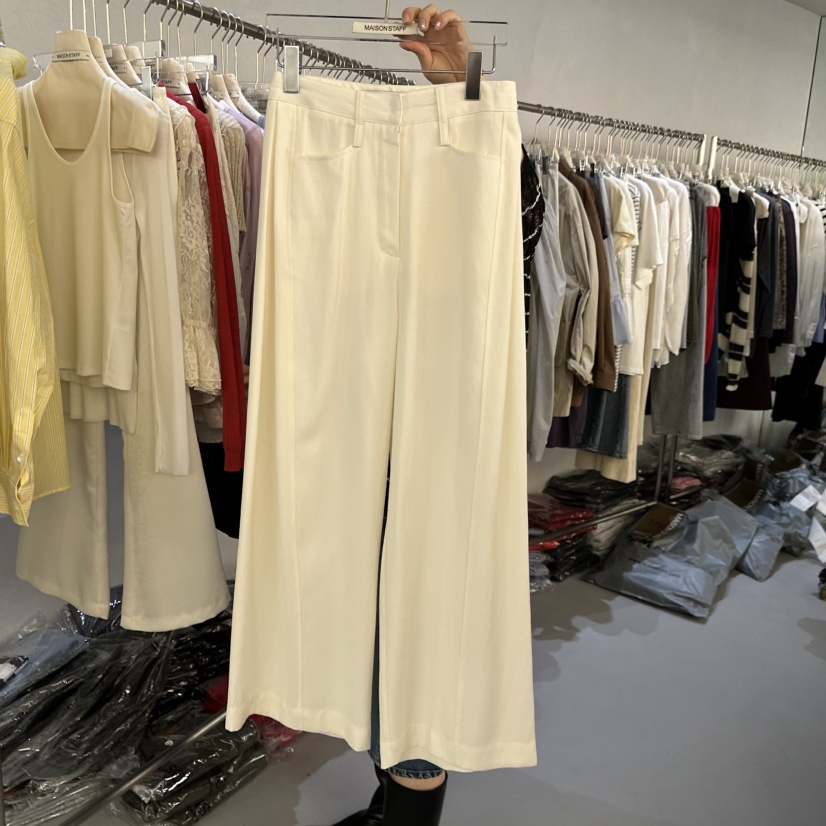 DOUBLE STANDARD/LE SMOKING/MAISONSTAFF韓國東大門代購女裝新款時尚休閑褲MAISONSTAFF休閑褲圖色1