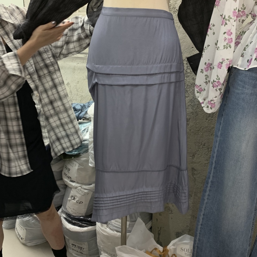 SOLD OUT韓國直郵女士新款推薦26春夏時尚熱賣半身裙中短裙SOLD OUT半身裙/中短裙圖色3