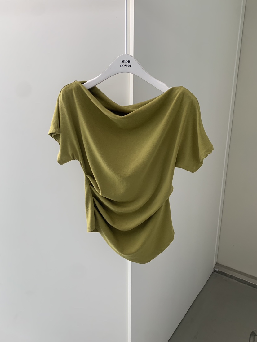 SHOP POSTER韓國東大門代購女裝新款推薦人氣熱賣職業T恤SHOP_POSTERT恤圖色2