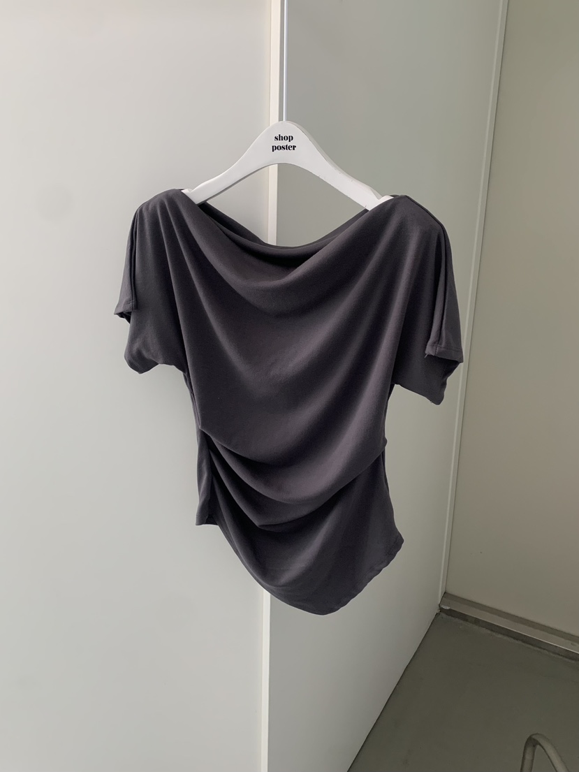 SHOP POSTER韓國東大門代購女裝新款推薦人氣熱賣職業T恤SHOP_POSTERT恤圖色3