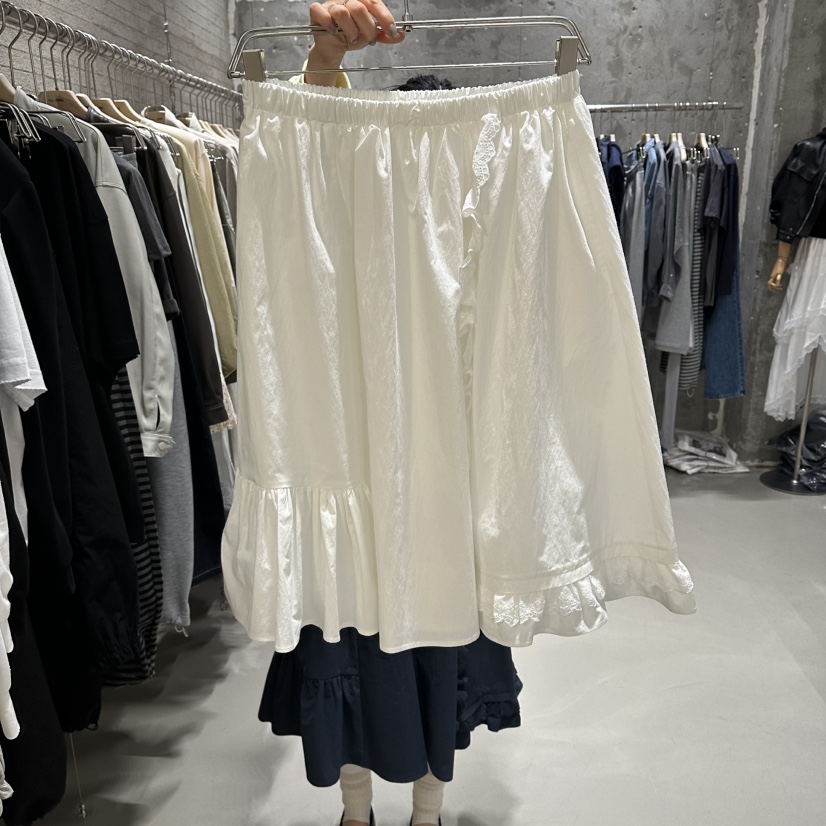 JUNI韓國直郵女士新品26春夏推薦時尚休閑熱賣半身裙中短裙my juni半身裙/中短裙圖色1