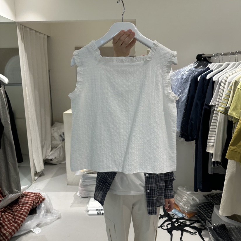 LORING RE I韓國東大門直郵女裝新品職業熱賣時尚推薦馬甲LORING RE-I/BARE馬甲