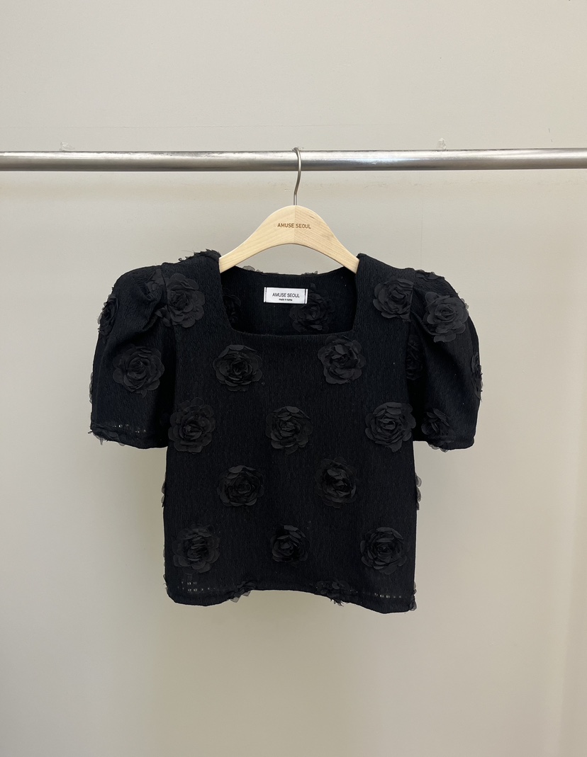 AMUSE SEOUL韓國直郵女裝新款人氣職業熱賣休閑襯衫蕾絲衫AMUSE SEOUL襯衫/蕾絲衫圖色2