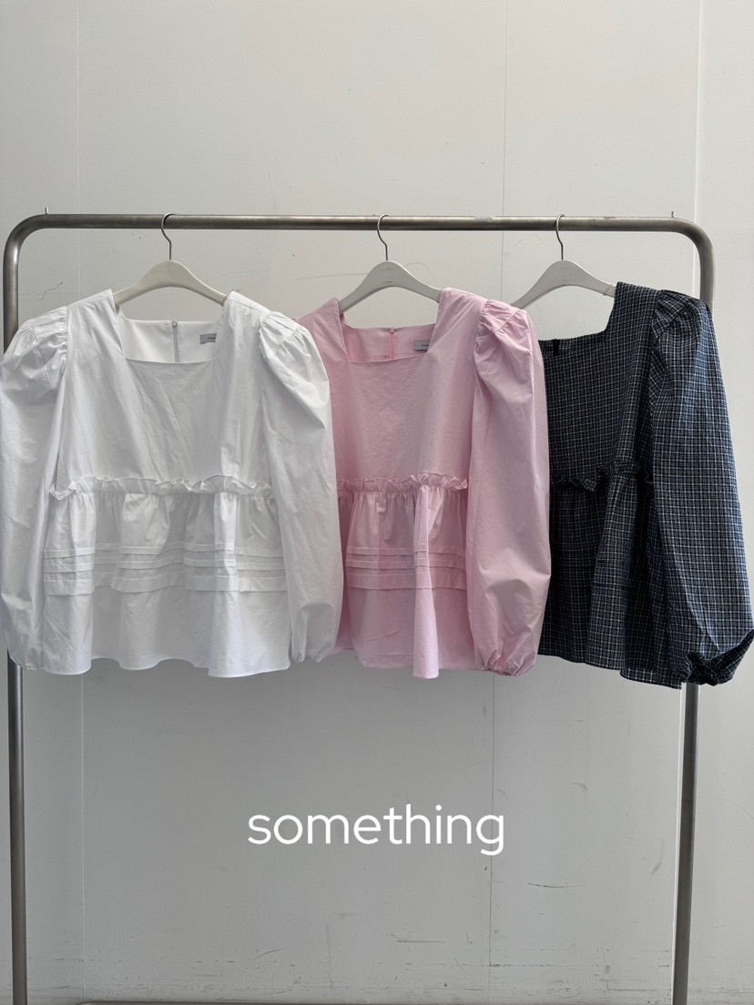 SOMETHING-L/FANCY韓國東大門直郵女士新品人氣襯衫蕾絲衫SOMETHING-L/FANCY襯衫/蕾絲衫