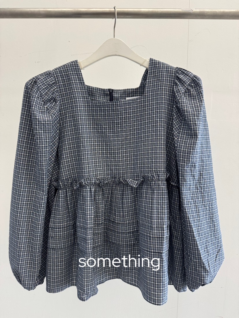 SOMETHING-L/FANCY韓國東大門直郵女士新品人氣襯衫蕾絲衫SOMETHING-L/FANCY襯衫/蕾絲衫圖色3