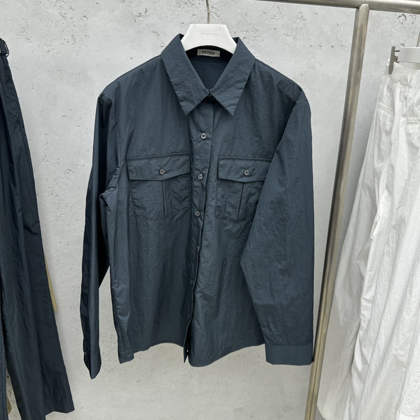 SIXTEEN韓國代購女士新品26春夏推薦人氣時尚休閑襯衫蕾絲衫SIXTEEN襯衫/蕾絲衫圖色2