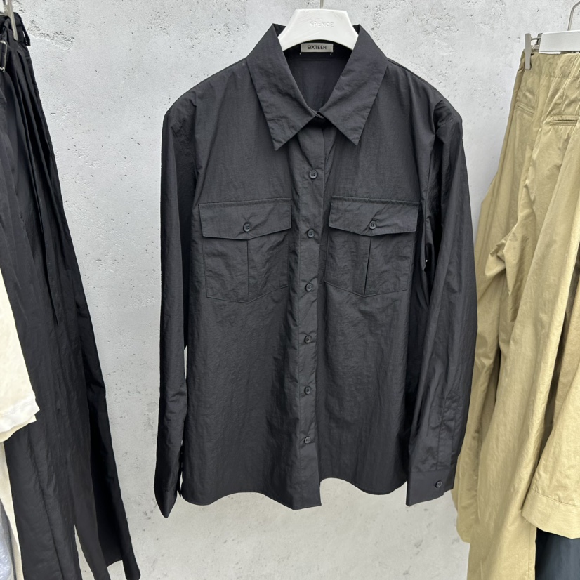 SIXTEEN韓國代購女士新品26春夏推薦人氣時尚休閑襯衫蕾絲衫SIXTEEN襯衫/蕾絲衫圖色4