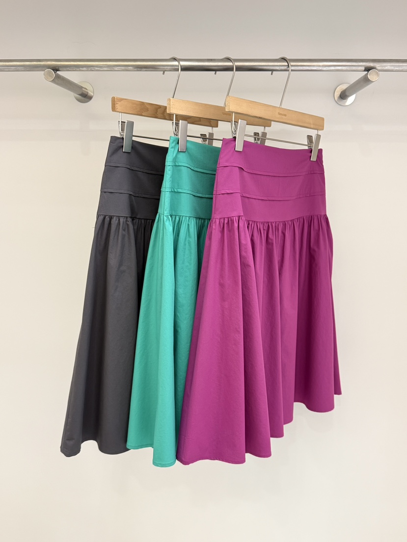 TOOGOOD韓國直郵實拍女士新款時尚人氣推薦半身裙中短裙褶皺TOOGOOD半身裙/中短裙