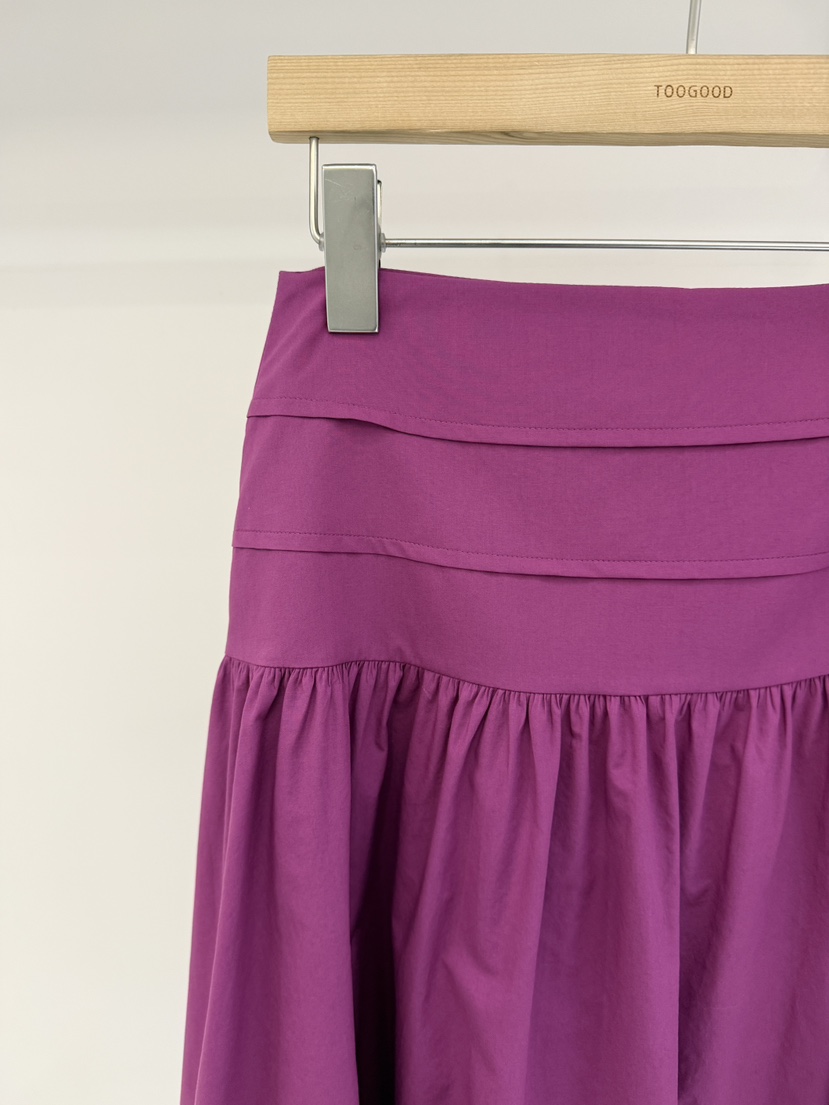 TOOGOOD韓國直郵實拍女士新款時尚人氣推薦半身裙中短裙褶皺TOOGOOD半身裙/中短裙