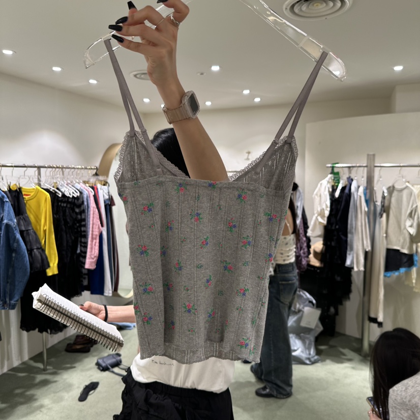 JERRY HALL-P韓國直郵女士新品人氣職業休閑26春夏吊帶背心JERRY HALL吊帶/背心