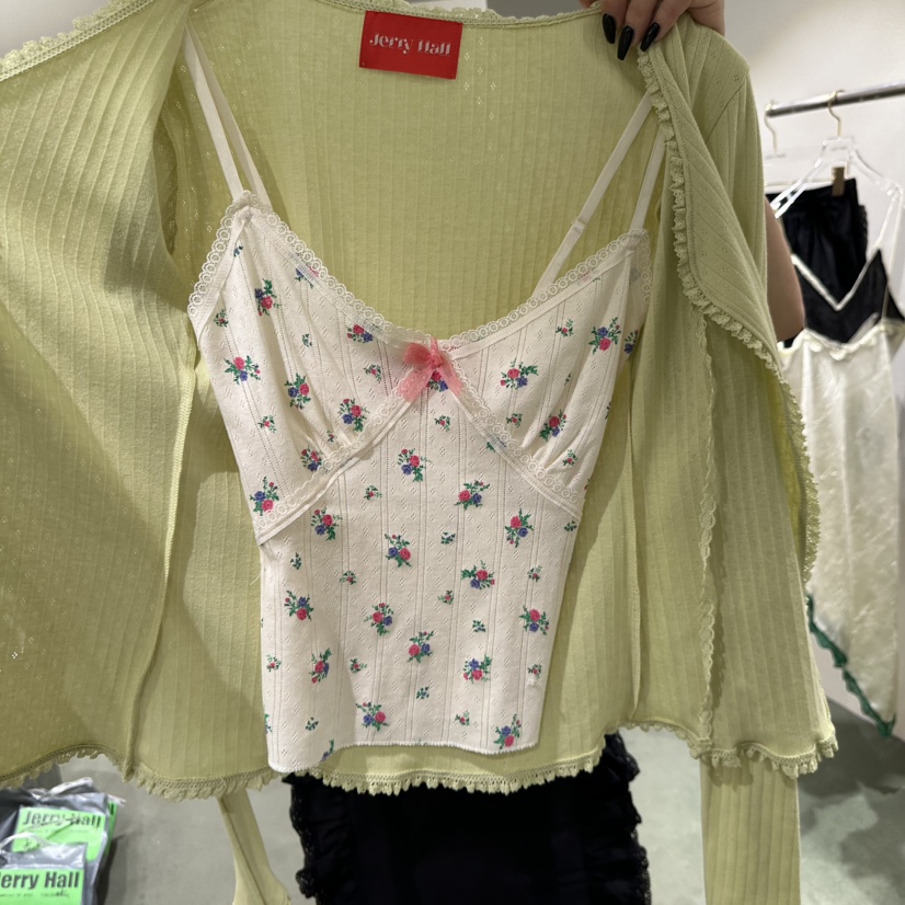 JERRY HALL-P韓國直郵女士新品人氣職業休閑26春夏吊帶背心JERRY HALL吊帶/背心圖色2