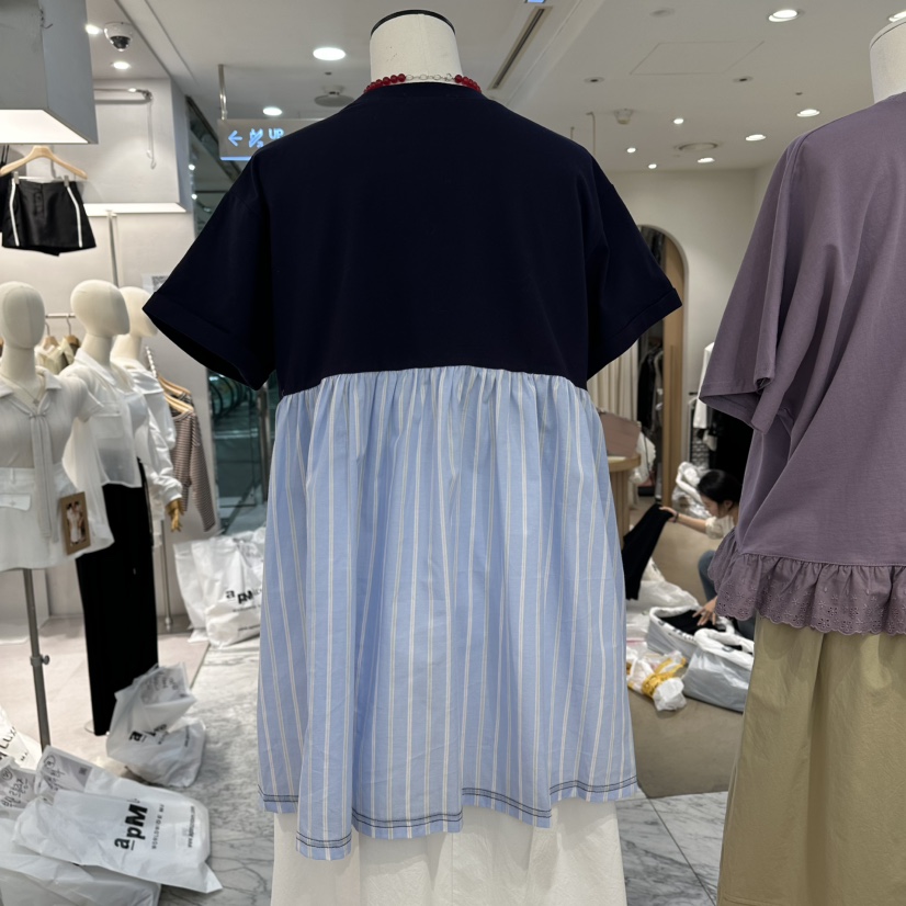 REVE-L韓國直郵女士新品推薦職業人氣休閑熱賣26春夏T恤REVE-LT恤