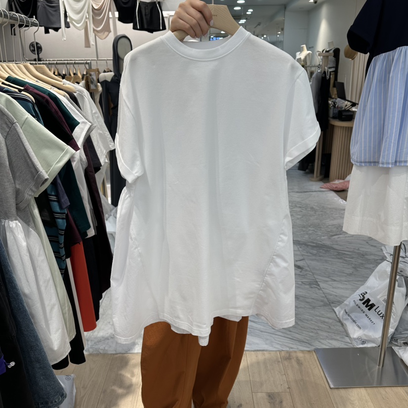 REVE-L韓國直郵女士新品推薦職業人氣休閑熱賣26春夏T恤REVE-LT恤圖色1