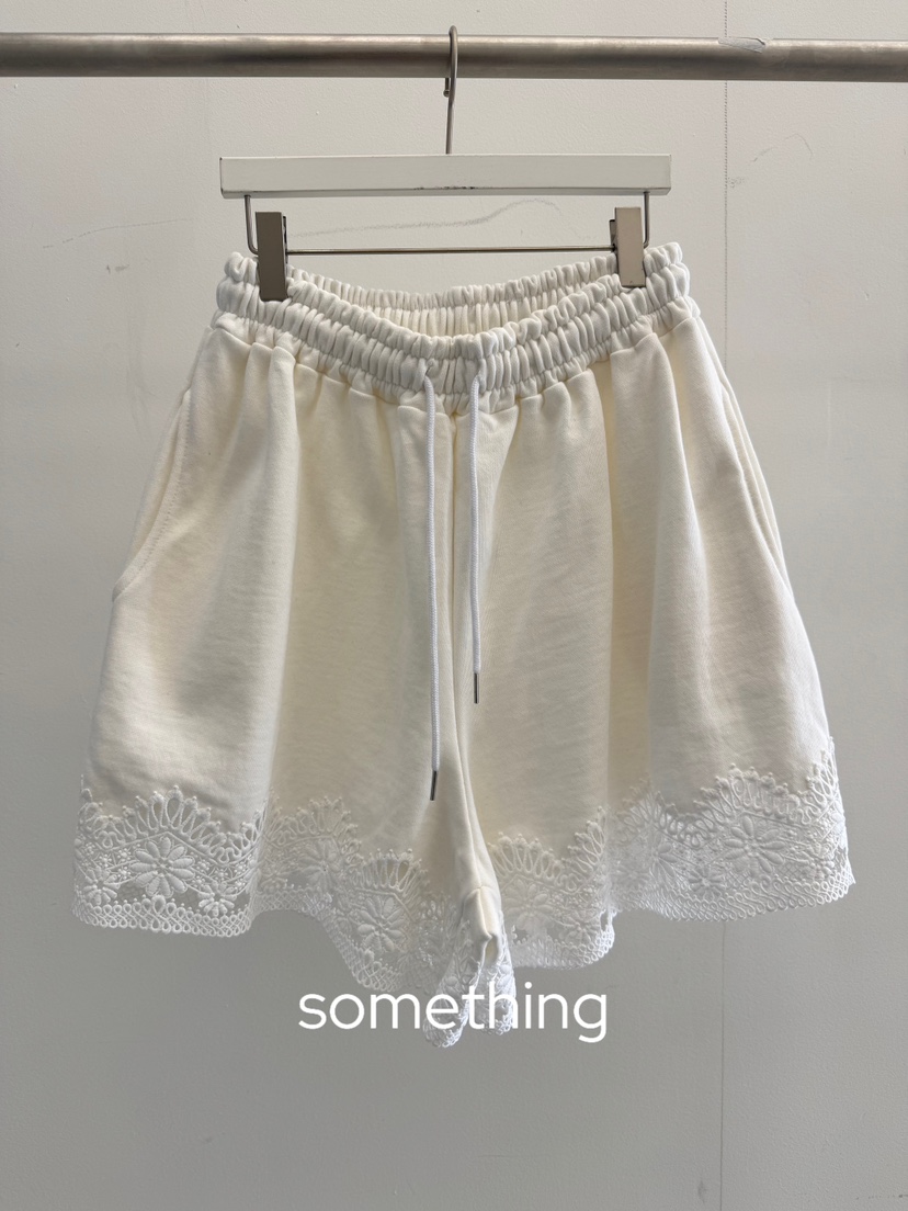 SOMETHING-L/FANCY韓國代購女士新品時尚職業休閑26春夏短褲SOMETHING-L/FANCY短褲圖色1