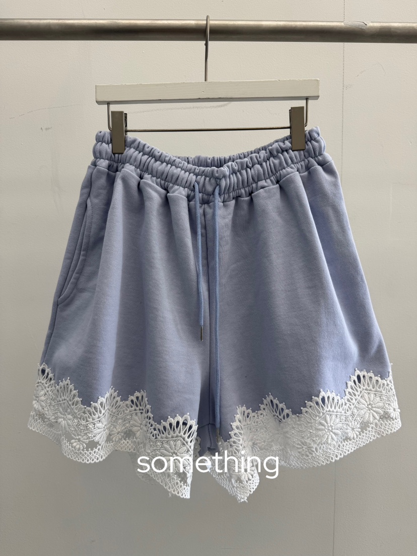 SOMETHING-L/FANCY韓國代購女士新品時尚職業休閑26春夏短褲SOMETHING-L/FANCY短褲圖色2