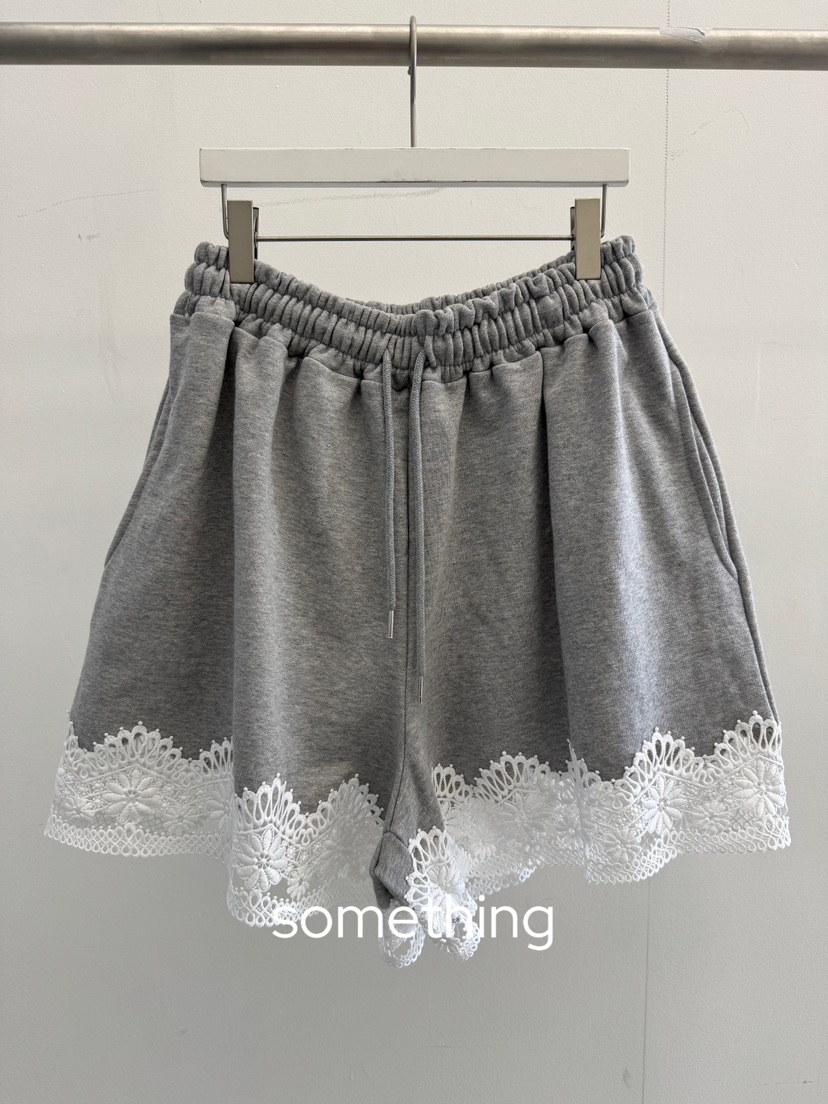 SOMETHING-L/FANCY韓國代購女士新品時尚職業休閑26春夏短褲SOMETHING-L/FANCY短褲圖色3