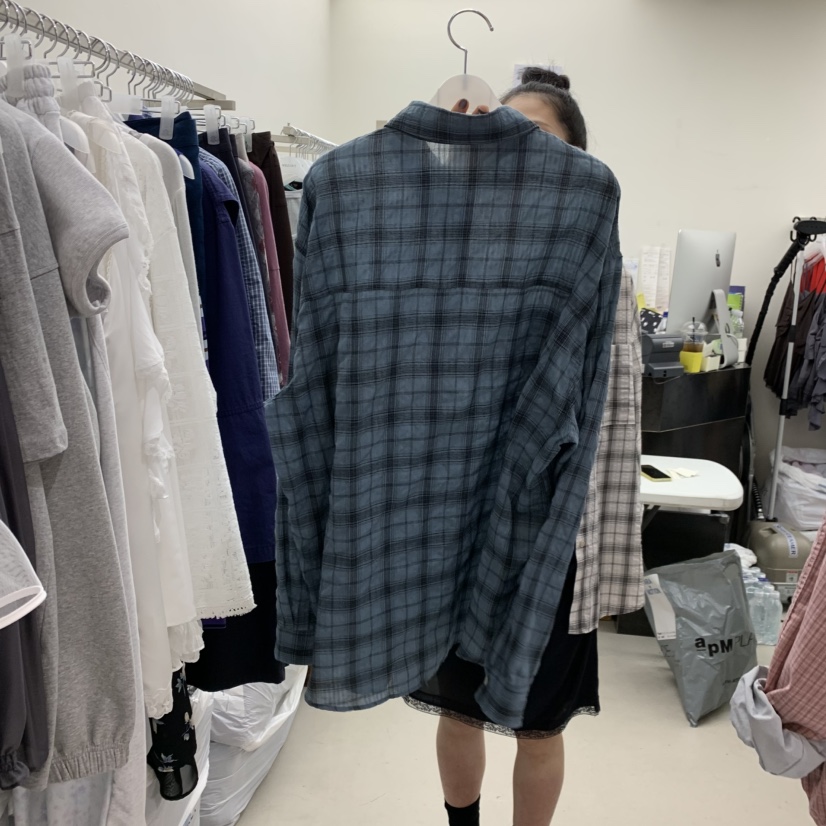 SOLD OUT韓國直郵女士新款休閑職業26春夏人氣襯衫蕾絲衫SOLD OUT襯衫/蕾絲衫