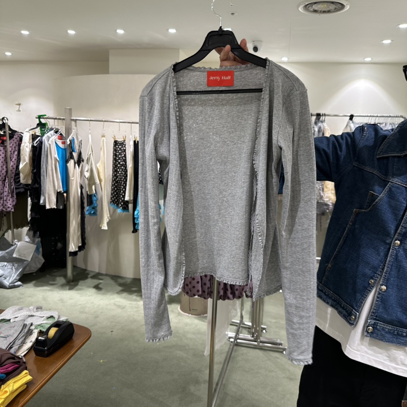 JERRY HALL-P韓國直郵女裝新品人氣針織衫不含內搭開衫JERRY HALL針織衫圖色1