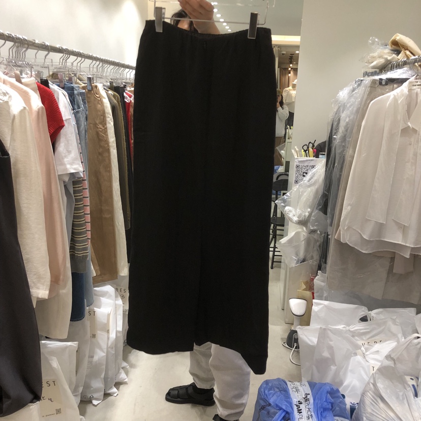 THE REST韓國直郵女裝新款人氣推薦職業熱賣休閑長裙天絲THE REST/UNNOEUD長裙