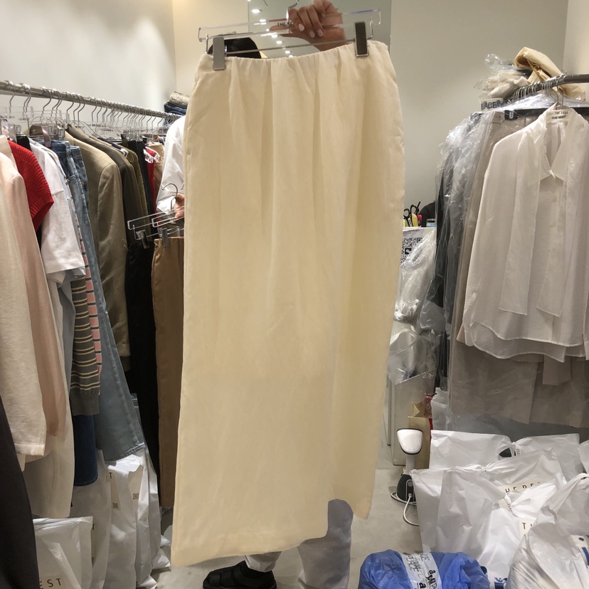 THE REST韓國直郵女裝新款人氣推薦職業熱賣休閑長裙天絲THE REST/UNNOEUD長裙圖色1