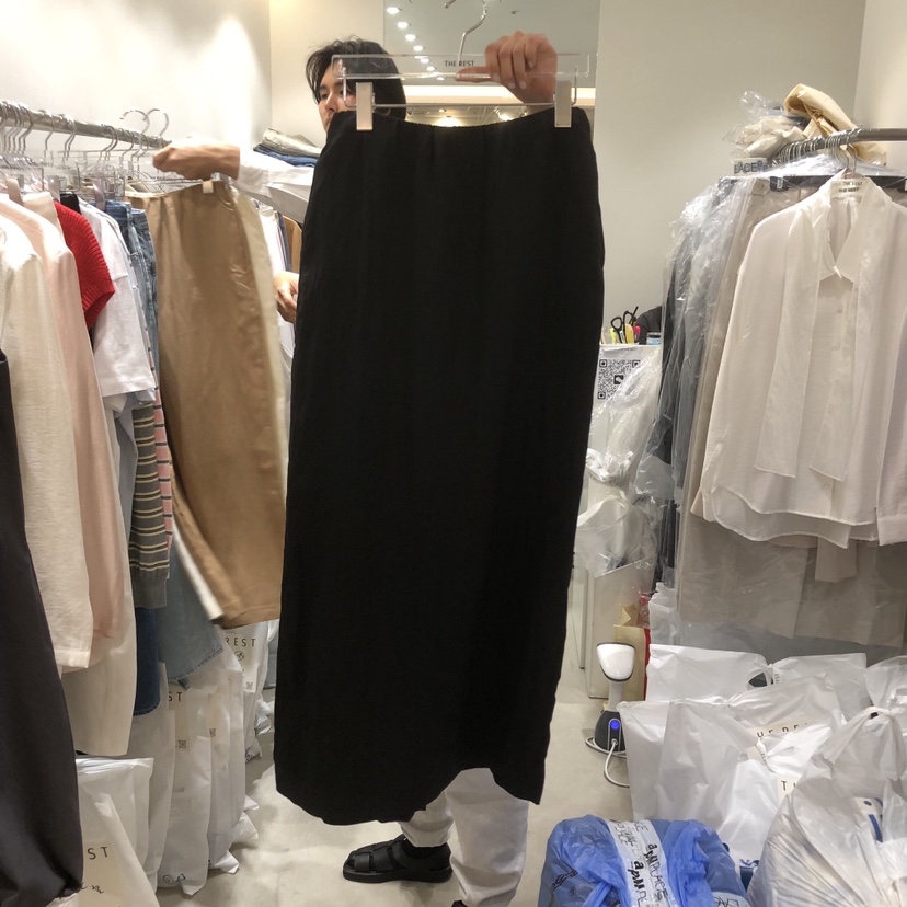 THE REST韓國直郵女裝新款人氣推薦職業熱賣休閑長裙天絲THE REST/UNNOEUD長裙圖色2