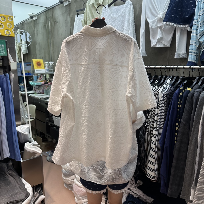 RUNWAY-런웨이韓國直郵女士新款26春夏時尚推薦襯衫蕾絲衫RUNWAY襯衫/蕾絲衫